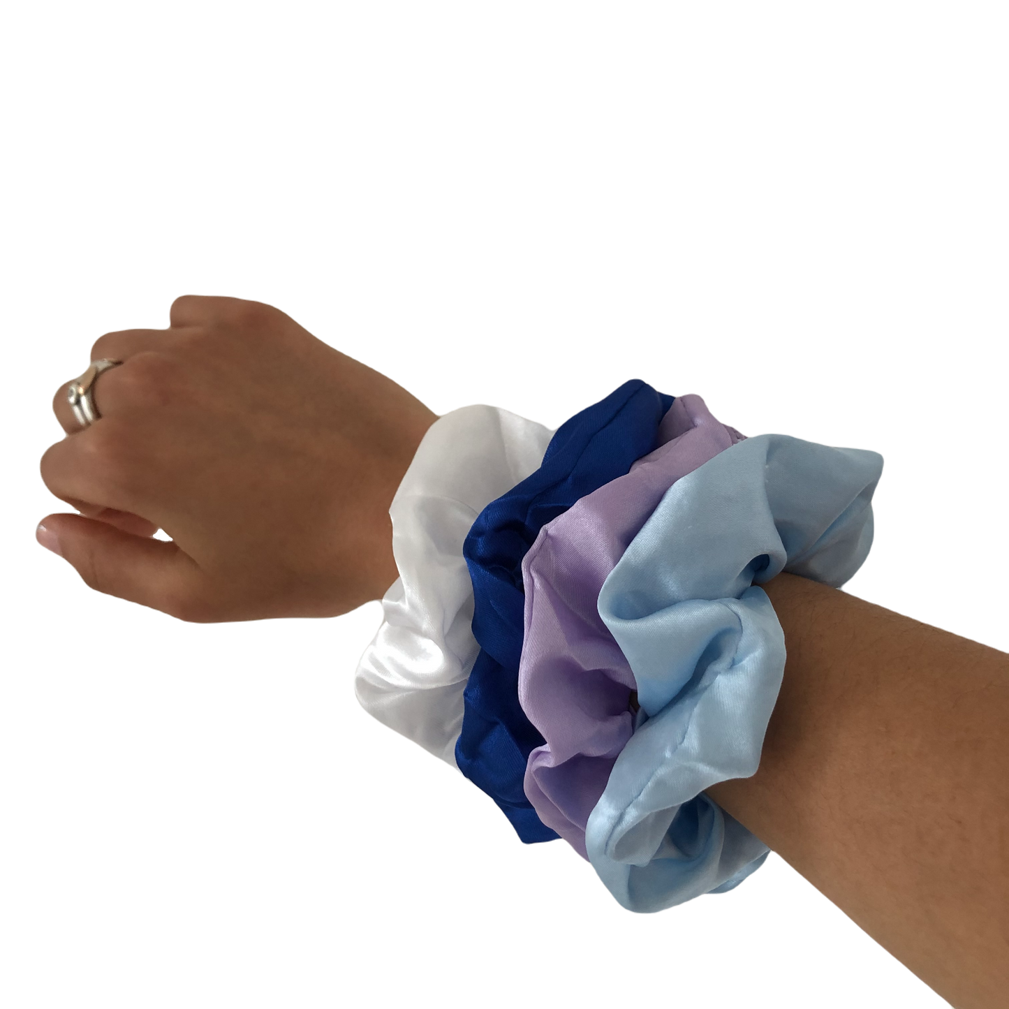 CURLY SUE'S Satin Scrunchie Set